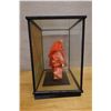 Image 6 : Japanese Noh Theater Doll  in Glass Case 14.5" x 11" x 16"H