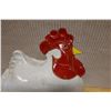 Image 2 : Chicken w/ Egg Ceramic Bank 12" x 13.5"