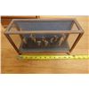 Image 9 : Qty 2 Japanese Festival Procession Bamboo Awa Dancers Dioramas 11.5" x 4" x 6.5"H