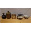 Image 1 : Qty 5 Ceramic Vessels, Misc Sizes