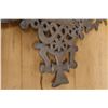Image 4 : Ethiopian Metal Processional Cross w/ Engraved Jesus 14.5" x 22"