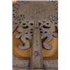 Image 5 : Ethiopian Metal Processional Cross w/ Engraved Jesus 14.5" x 22"