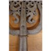 Image 9 : Ethiopian Metal Processional Cross w/ Engraved Jesus 14.5" x 22"