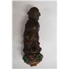 Image 6 : Indonesian Keris Hilt Handle w/ Semi-Precious Stones 1.75" Dia, 5.5"L