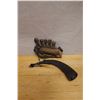 Image 2 : Indonesian Carved Tribal Horn 18" x 13" x 3"