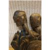 Image 8 : Indonesian Carved Tribal Horn 18" x 13" x 3"