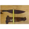 Image 10 : Indonesian Metal Sword in Sheath 20"L