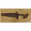 Image 1 : Indonesian Metal Sword in Sheath 20"L