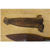 Image 5 : Indonesian Metal Sword in Sheath 20"L