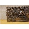 Image 3 : Vintage Tribal Carved Wooden Panel 19" x 7"