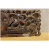 Image 4 : Vintage Tribal Carved Wooden Panel 19" x 7"