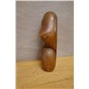 Image 6 : Carved Wooden Hawaiian Madonna Sculpture Circa 1950's 7" x 16"H