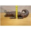 Image 8 : Ceramic Crocodile Sculpture 6.5" x 16" x 4"H