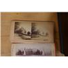 Image 12 : Vintage Stereoscope Viewer w/ Cards in Wooden Box 9" x 7" x 6"H