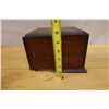 Image 18 : Vintage Stereoscope Viewer w/ Cards in Wooden Box 9" x 7" x 6"H