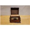 Image 2 : Vintage Stereoscope Viewer w/ Cards in Wooden Box 9" x 7" x 6"H
