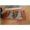 Image 7 : Vintage Stereoscope Viewer w/ Cards in Wooden Box 9" x 7" x 6"H