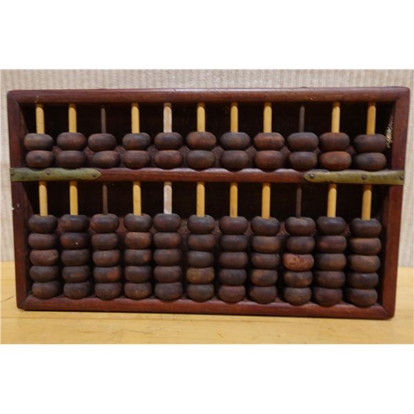 Traditional Chinese Abacus Calculating Plate 12" x 7"