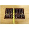 Image 9 : Traditional Chinese Abacus Calculating Plate 12" x 7"