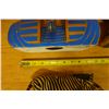 Image 12 : Qty 3 Figurines: Egyptian King Tut Bust, 3 Cat Welcome Statue & Zebra, Misc Sizes