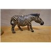 Image 8 : Qty 3 Figurines: Egyptian King Tut Bust, 3 Cat Welcome Statue & Zebra, Misc Sizes