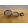 Image 2 : Qty 3 Pre-Columbian Pottery Jars, Misc Sizes