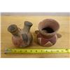 Image 11 : Qty 2 South American Pottery Vessels, Misc Sizes
