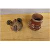 Image 2 : Qty 2 South American Pottery Vessels, Misc Sizes