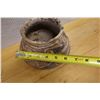Image 8 : Pre-Columbian Pottery Ian-style Ceramic Jar 6" Dia, 7"H (cracked & repaired)