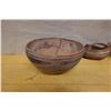 Image 2 : Qty 3 Pre-Columbian Pottery Vessels: Bowl, Flask & Animal Ewer, Misc Sizes (repaired)
