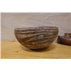 Image 5 : Qty 3 Pre-Columbian Pottery Vessels: Bowl, Flask & Animal Ewer, Misc Sizes (repaired)