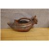 Image 6 : Qty 3 Pre-Columbian Pottery Vessels: Bowl, Flask & Animal Ewer, Misc Sizes (repaired)