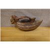 Image 7 : Qty 3 Pre-Columbian Pottery Vessels: Bowl, Flask & Animal Ewer, Misc Sizes (repaired)