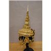 Image 3 : Thai Dance Headdress on Stand 7" Dia, 18"H