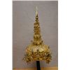 Image 4 : Thai Dance Headdress on Stand 7" Dia, 18"H
