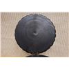 Image 5 : Round Container on 3 Legs w/ Hinged Lid 6.5" Dia, 4.5"H