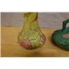Image 3 : Qty 2 Roseville Pottery Vases from the Magnolia Pattern 7.5"H