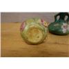 Image 5 : Qty 2 Roseville Pottery Vases from the Magnolia Pattern 7.5"H
