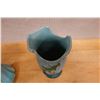 Image 7 : Qty 2 Weller Pottery Vases Misc Sizes