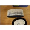 Image 6 : Geese Motif English Hand-Engraved Composite Box 5" x 3.5"H in Storage Box