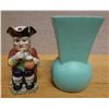 Image 1 : Toby Philpott Jug & Green Spring Vase, Misc Sizes