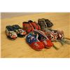 Image 2 : Qty 5 Pair Vintage Embroidered Chinese Footwear,  Misc Styles & Sizes