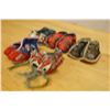 Image 3 : Qty 5 Pair Vintage Embroidered Chinese Footwear,  Misc Styles & Sizes