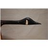 Image 2 : Carved Wooden Goose on Stand 21" x 14"H