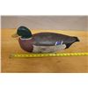 Image 8 : Carved Wooden Decoy Duck 19" x 6"H