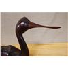 Image 2 : Wooden Sea Bird by Vaughn Burlingham w/ COA 25" x 13"H (chipped)