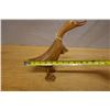 Image 9 : Carved Wooden Duck Named Chris 11" x 11"H