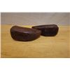 Image 8 : Qty 2 Carved Wooden Korean Wedding Ducks 10" x 7"H
