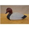Image 3 : Wooden Canvasback Drake Duck Decoy 14" x 6.5"H