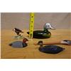 Image 9 : Qty 5 Bird & Duck Figurines, Misc Types & Sizes